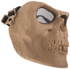 Védőmaszk, SKULL, kicsi, sivatagi, ACM