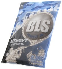 Airsoft BBs, 0.36g, 6mm, white, 1000rd, small bag, BLS