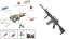 Classic Custom M4A1 RIS, 150m/s, AirsoftGuns, BY-051, BI-5181M