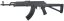 AKM Magpul PTS Zhukov, short, solid stock, nylon, Black, Cyma Sport, CM.680D