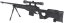 L96 AWS3, black, bipod, scope, Upgrade version, Well, MB4403D