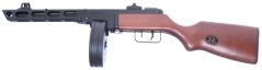 PPSh-41, legno vero, due caricatori, blowback, Snow Wolf, SW-09RW