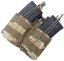 Magazine pouch 4x M4/AK, Molle, multicam, ACM