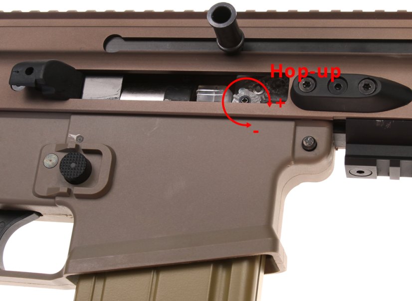 FN SCAR HEAVY, TAN, D-Boys, BY-805T, SC-02T