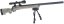 M24 Socom TAN, kétlábú állvány, távcső, Snow Wolf, SW-04T ++