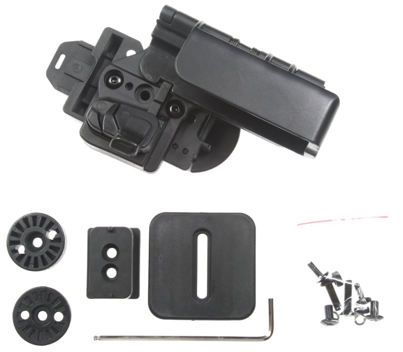 Pisztolyhüvely Quantum Mechanics, Glock 17, fekete, ACM