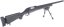 M24 Socom fekete, katonai, kétlábú állvány, KH, KH002B