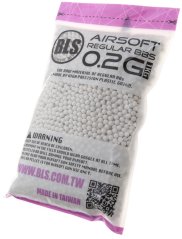 Airsoft BBs, 0.20g, 6mm, 5000rd, BLS