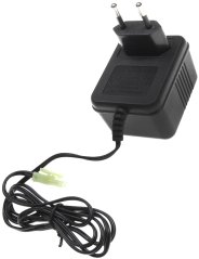 Charger adapter, 8.4V 250mA, small connector (F), ACM