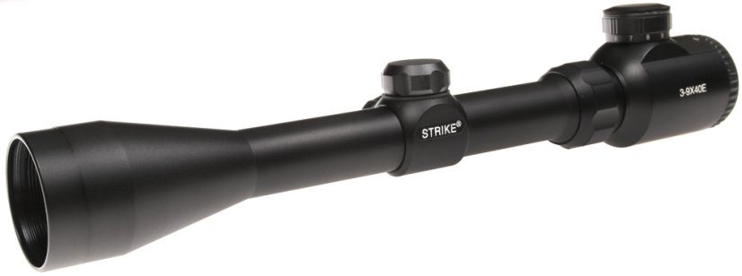 Riflescope, 3-9x40, red cross, Strike