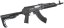 AKM ZH, retractable stock M4, nylon, Black, Cyma Sport, CM.680G