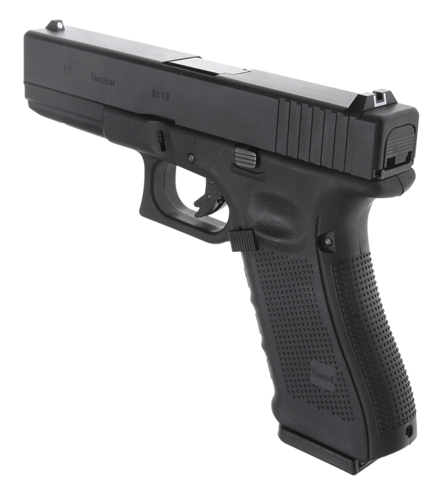 Glock 17, frame 4. gen., black, GBB, WE