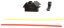 Aluminum sight set, Glock 17, fiber optic, CNC, SHS