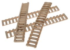 Sínborító készlet, alacsony profilú, 4 db, TAN, D-Boys