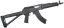 AKM Magpul PTS Zhukov, long, solid stock, nylon, Black, Cyma Sport, CM.680A