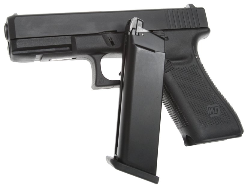 Glock 17, cadre 5e génération, noir, GBB, WE