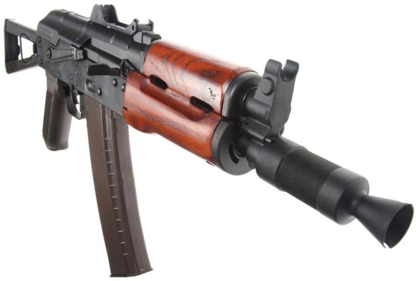 AKS-74U, full steel, real wood, Cyma Platinum, CM.055