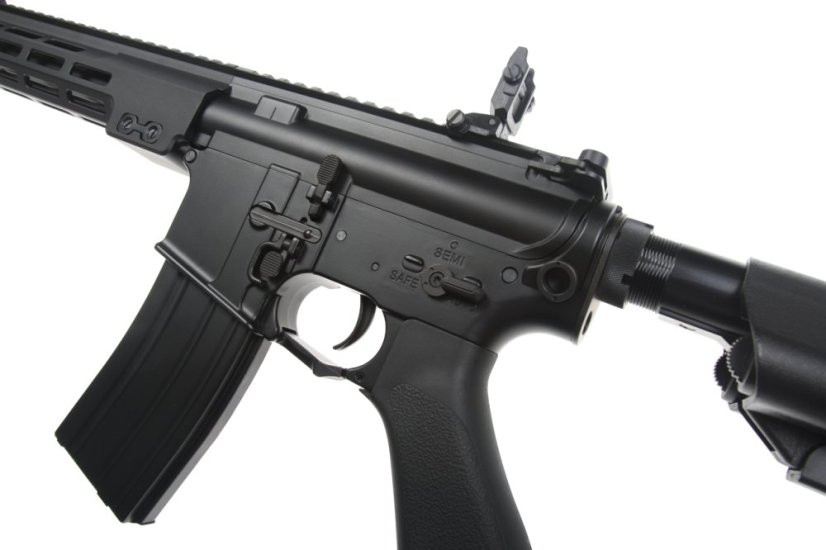 KAC SR16, MK16 M-LOK 10.5 Inch, Ambidextrous, tracer chamber, Black, Cyma Platinum, CM.006R-10.5