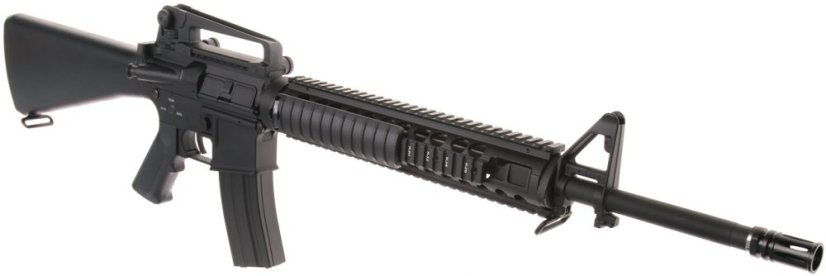 Power Custom M16A4 RIS, 160m/s, AirsoftGuns, BY-055, BI-5581M