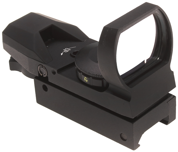 Open red dot sight, tactical, ACM
