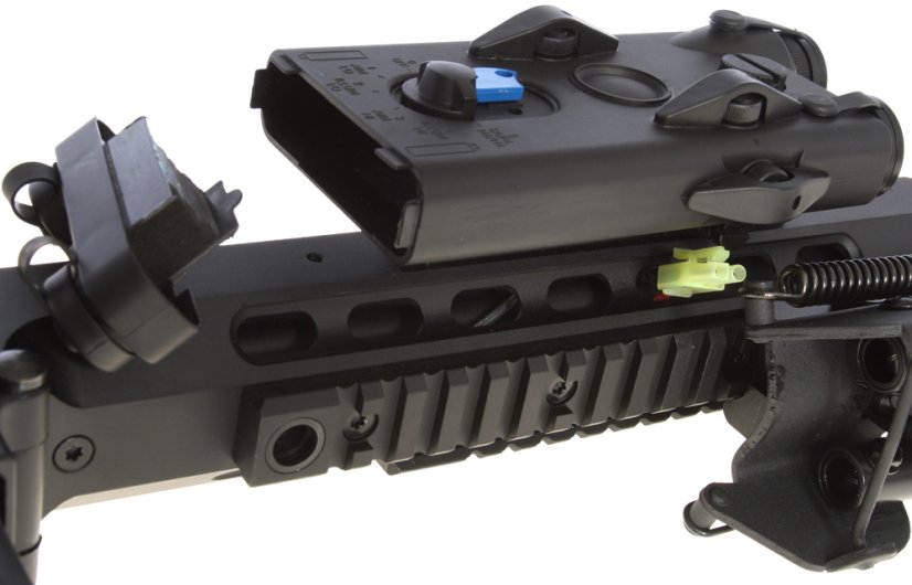 Barrett M98B, fekete, kétlábú állvány, Snow Wolf, SW-016