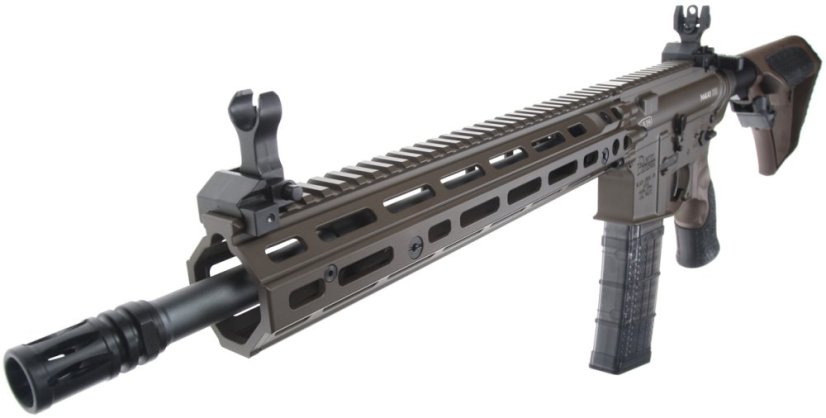 EMG Daniel Defense DD4 M4A1, RIII 12.5 Inch, GBBR, Brown, Cyma CGS, DD.1104 BR
