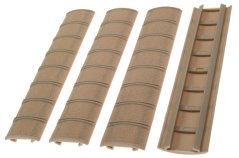 Rails cover set, XT, TAN, 4pcs, D-Boys