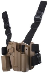 Étui tactique, Beretta M92 CQC lite, TAN, Blackhawk