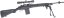 M14, black, bipod, scope, AGM, MP008