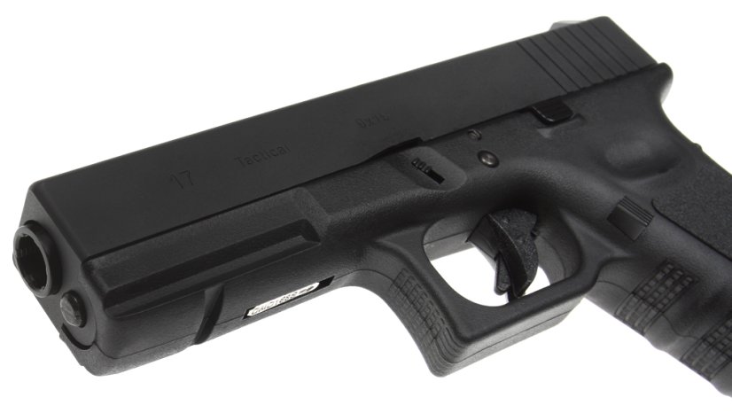 Glock 17, cadre 3e génération, noir, GBB, WE