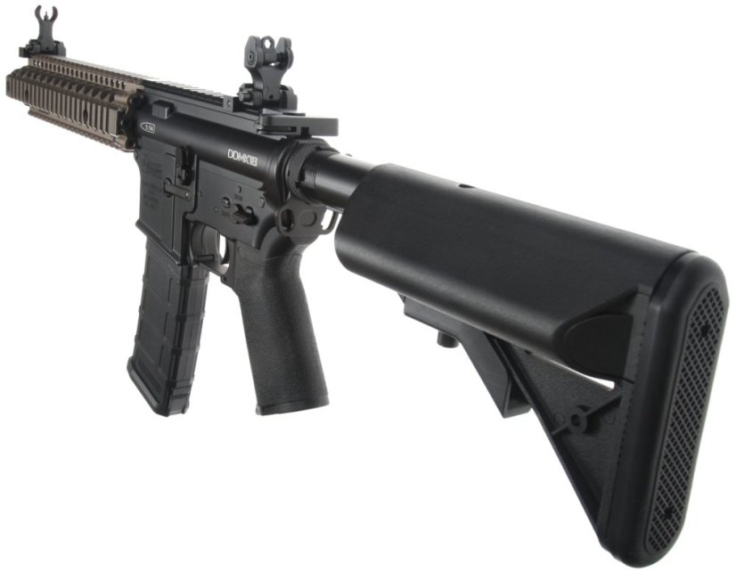 EMG Daniel Defense MK18 RII, 10.3 Inch, Black/FDE Two Tone, Cyma Platinum, CM.105