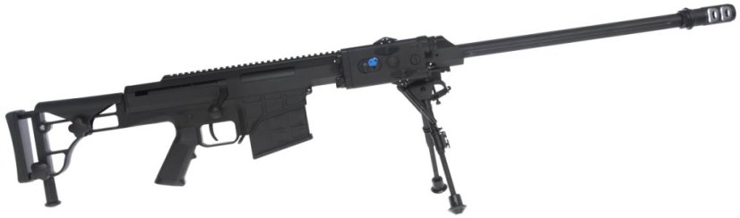 Barrett M98B, fekete, kétlábú állvány, Snow Wolf, SW-016