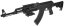 AK-47 RIS Tactical, M4 állvány, Cyma Sport, CM.028C