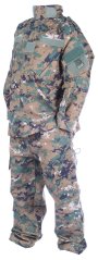 Komplette US-ACU-Uniform für Kinder, Digital Woodland, 100 cm, ACM