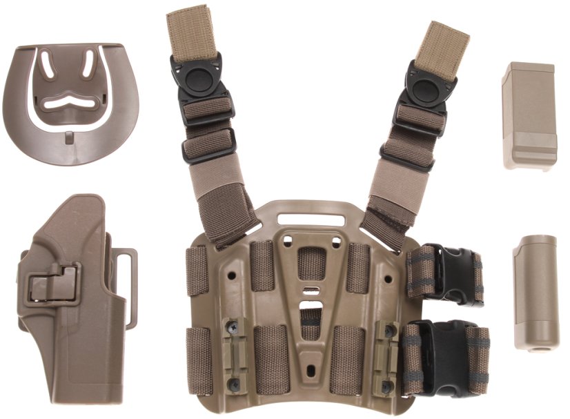 Tactical holster, Glock CQC, FDE, blackhawk