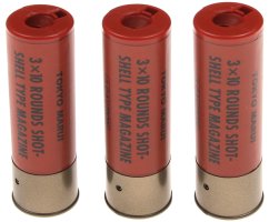 Shotgun shells, SPAS12, M3, 3pcs, Tokyo Marui