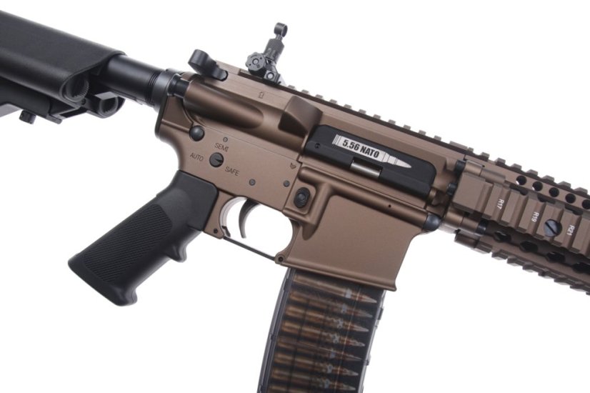 EMG Daniel Defense MK18, RII 9.5 Inch, GBBR, FDE, Cyma CGS, DD.1101 FDE