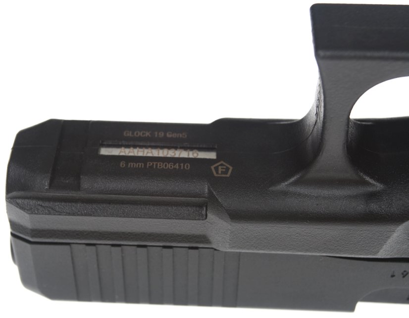 Glock 19 Gen 5 FS MOS, Black, GBB, Umarex