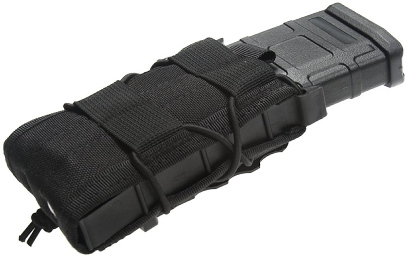 Magazintasche M4/AK Spider, schwarz, ACM