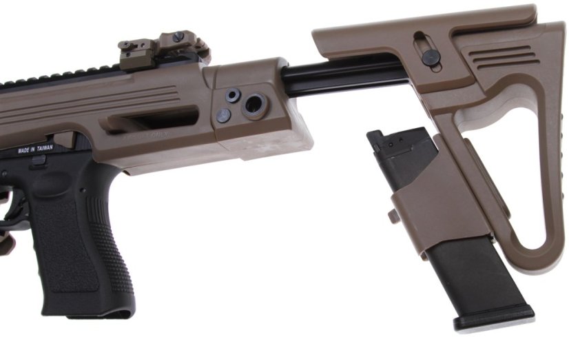 Átalakító készlet, CAA RONI G1, Glock 17, 19, 18C, TAN, King Arms