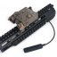 Box PEQ DBAL-A2, LED flashlight, laser, tan, WADSN