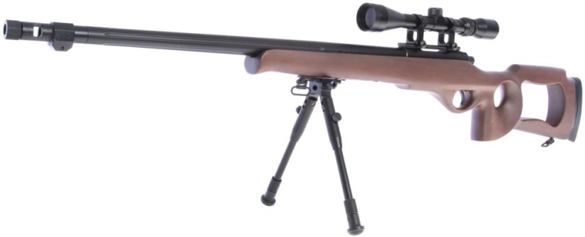 VSR-09D, real wood, bipod, scope, Upgrade version, Well, MB09D