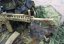 Camo egyedi KAC SR-15, 150 m/s, AirsoftGuns, E&C