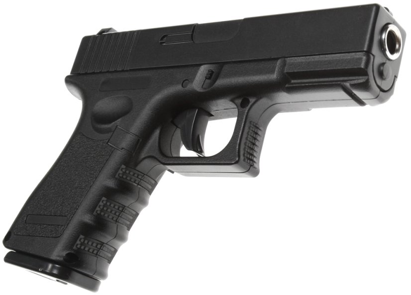 Glock 25, fém, fekete, Galaxy, A&K, G.15
