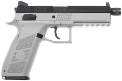 CZ P-09, GBB, fém csúszka, városi szürke, CO2, ASG