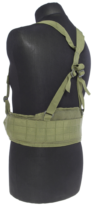 Kampfgürtel mit Treks, Molle, OD, ACM