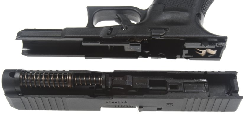 Glock 19 Gen 5 FS MOS, fekete, GBB, CO2, Umarex