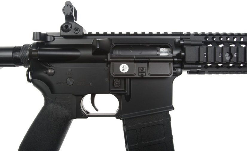 EMG Daniel Defense MK18 RII, 10,3 inch, negro, Cyma Platinum, CM.105