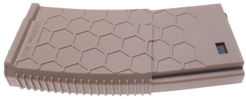 Magazine M4, 120 BB, Hexmag, TAN, Cyma, HY-480TN