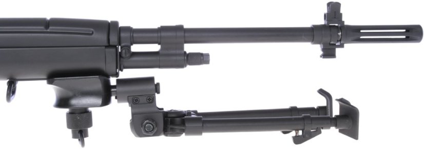 M14, fekete, kétlábú állvány, távcső, AGM, MP008